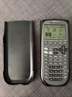 TI-89 Titanium Black Calculator with Slide Cover - Texas Instruments